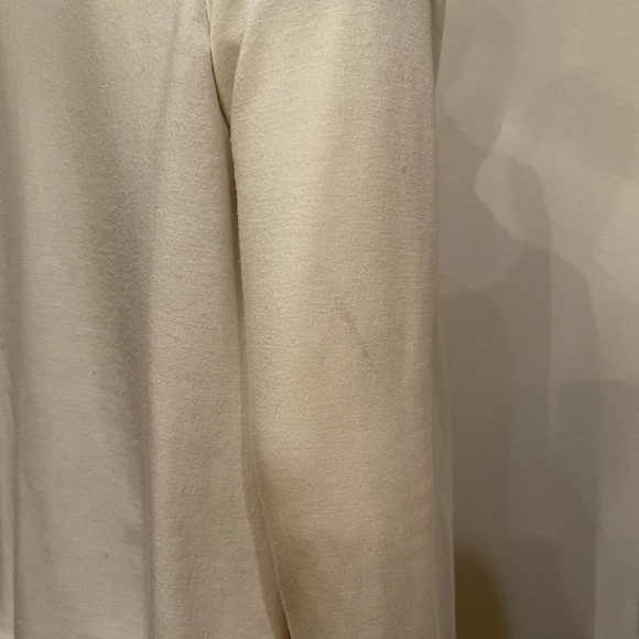 SOLD 👜 BOBEAU Poncho Style Sweater, Cream - Picture 6 of 8